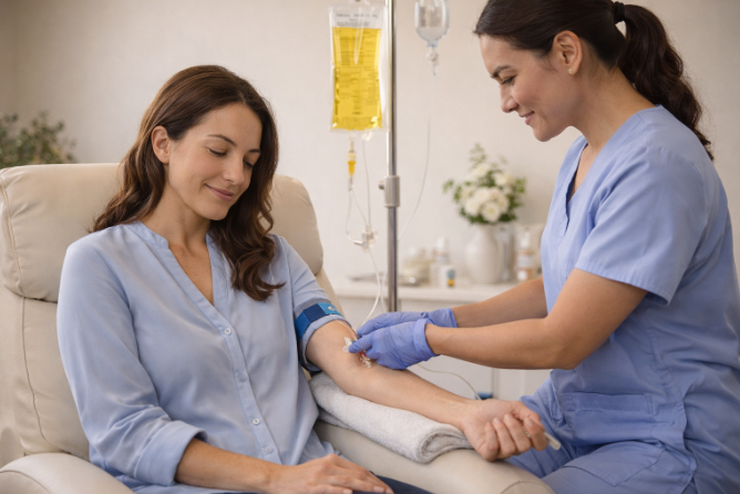 Myers Cocktail IV treatment